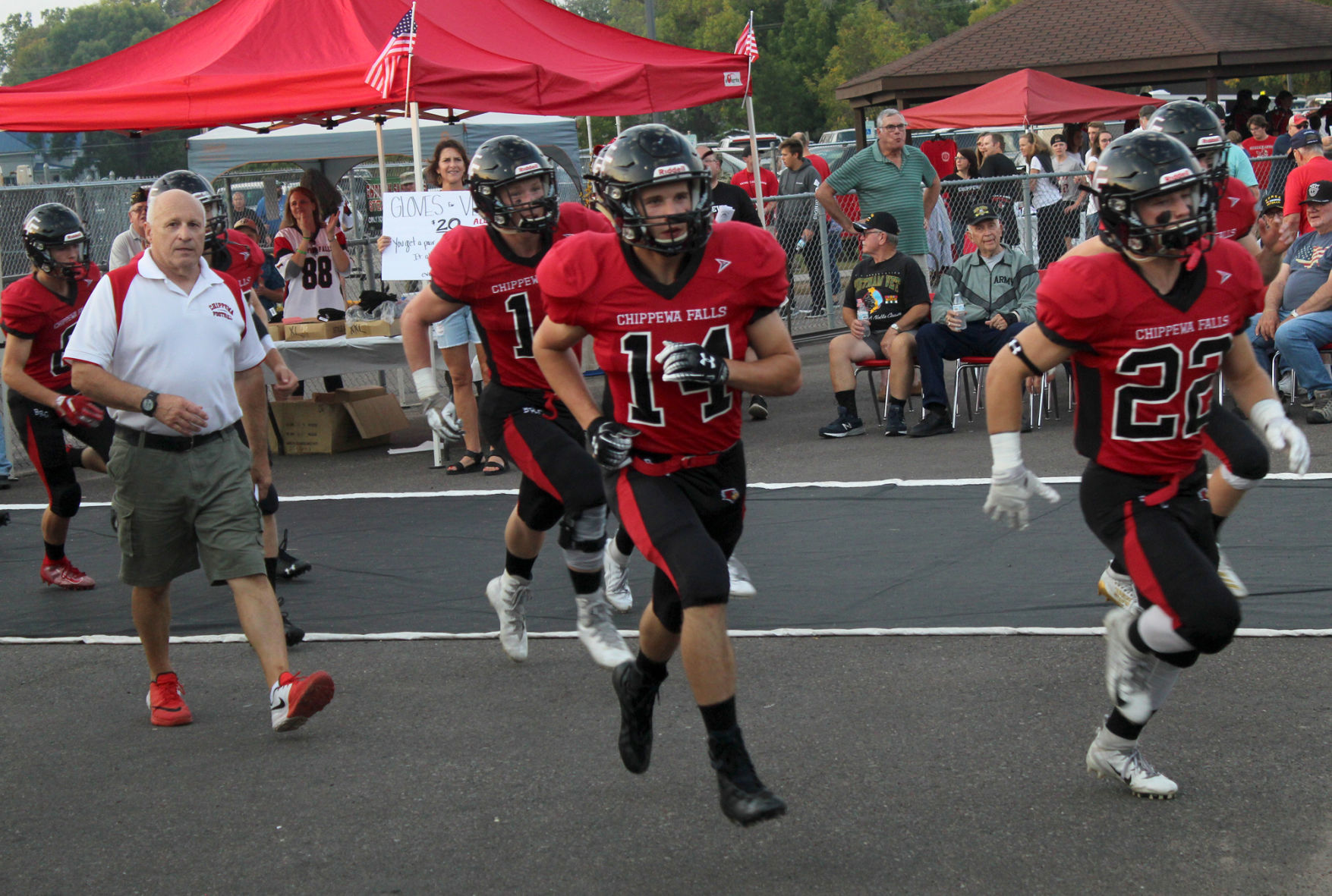 Eau Claire Memorial at Chi-Hi football 9-20-19